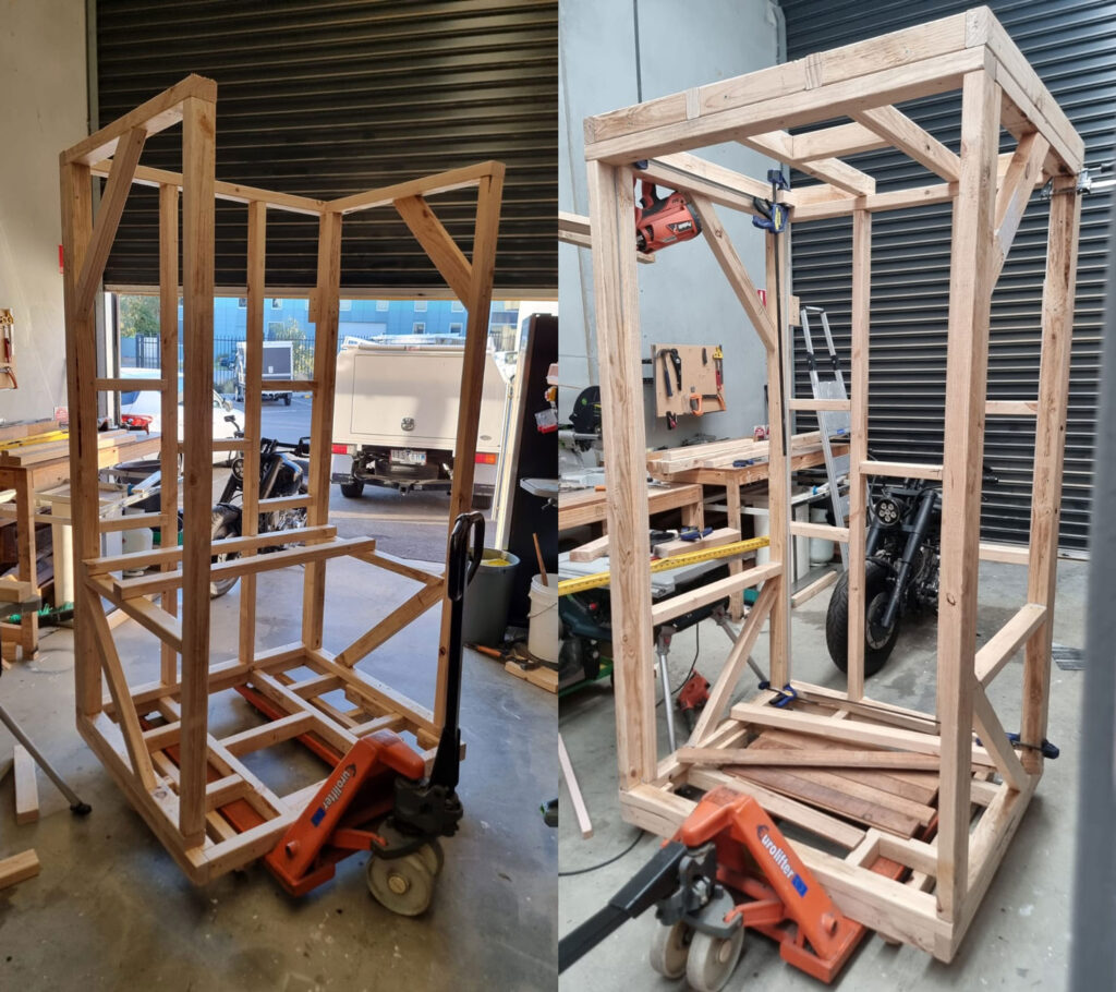 building a steam sauna