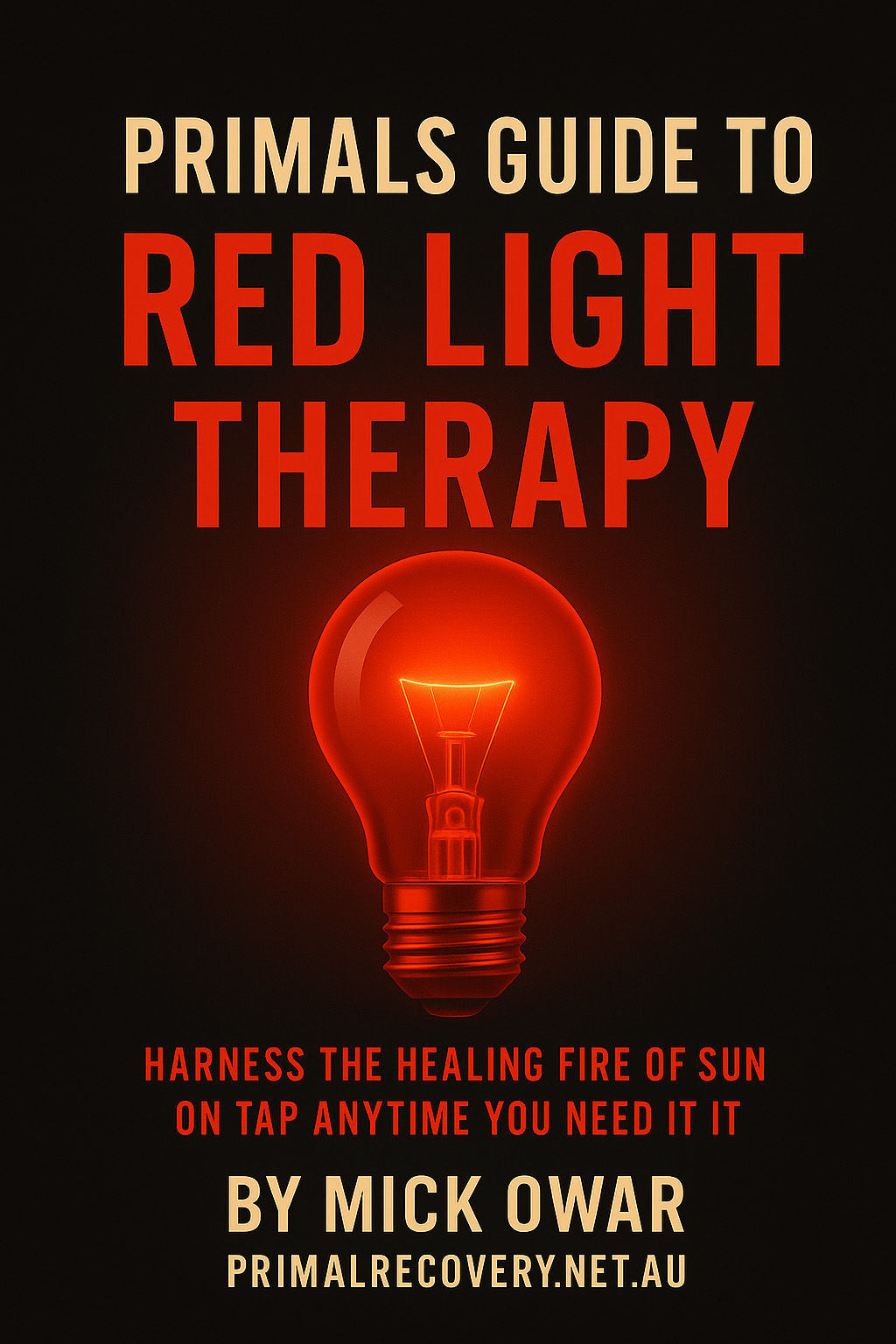 Book on red light therapy as a cure