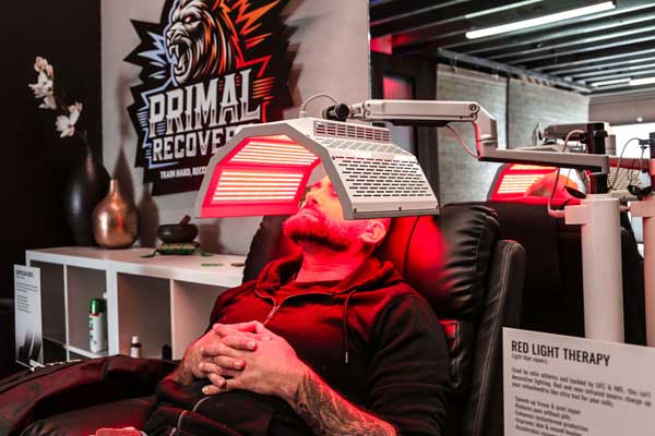 Red and near-infrared light therapy panels used for muscle recovery, circulation support, and cellular repair.